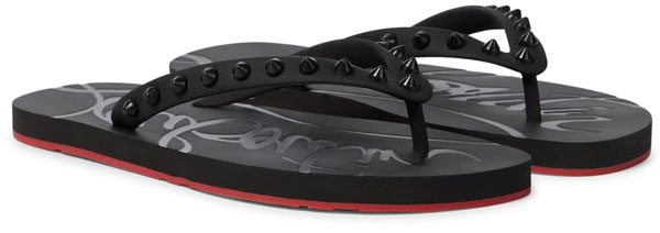 Loubi Flip thong sandals, Christian Louboutin